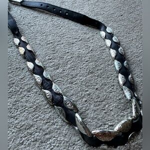 Vintage Justin leather belt